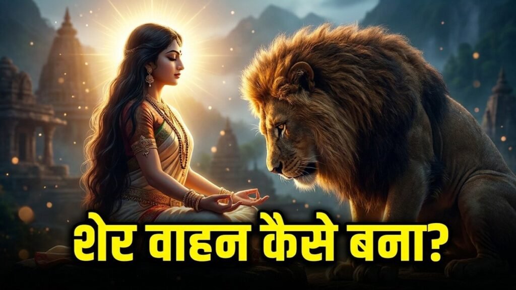 जिस शेर ने Goddess Parvati’ को बनाया था निशाना, वही बना मां दुर्गा की सवारी’ रोचक है कहानी