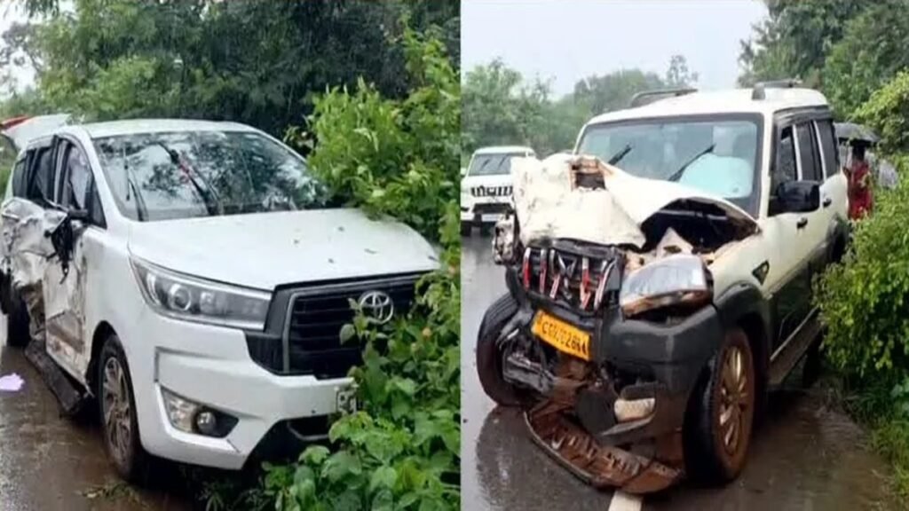 CG BREAKING : वन मंत्री केदार कश्यप के काफिले में मचा हड़कंप, स्कॉर्पियो की टक्कर से पुलिसकर्मियों समेत ड्राइवर घायल